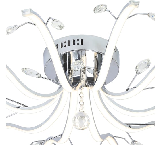 Люстра Rivoli 6001110 Radiante PL10 CR 80W LED 4000K Б0038147
