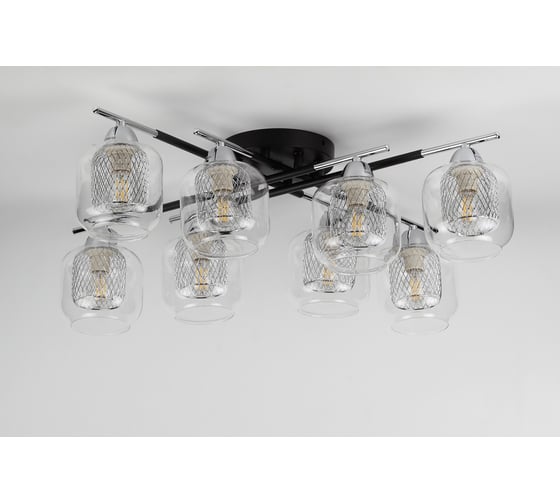 Люстра Rivoli 3024308 Multistrato S8 CR 8хE14 40W Б0038056