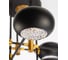Люстра Rivoli 3037308 Evlia P8 черный E14х8 40W Б0044494 5