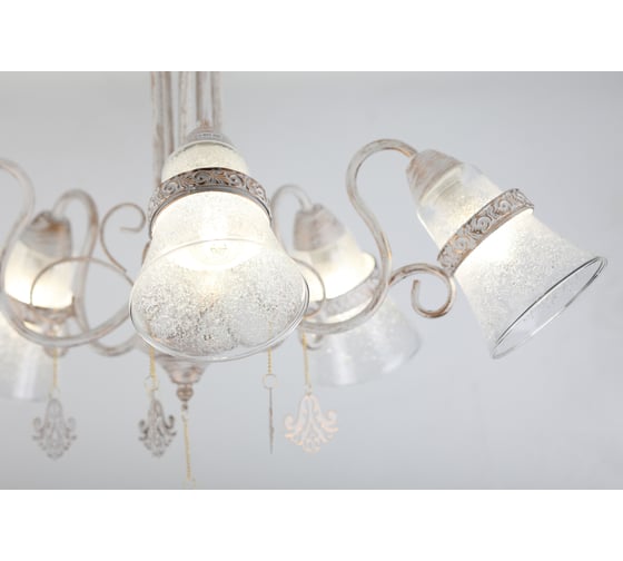Люстра Rivoli 2040305 Zeffiro S5 WG 5хE14 40W Б0038387