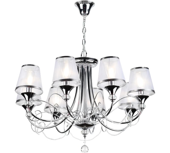 Люстра Rivoli 2038208 Principessa P8 CR 8хE14 40W Б0038382