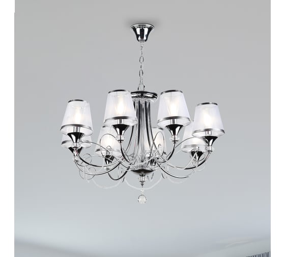 Люстра Rivoli 2038208 Principessa P8 CR 8хE14 40W Б0038382