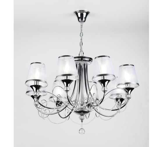 Люстра Rivoli 2038208 Principessa P8 CR 8хE14 40W Б0038382