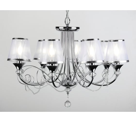 Люстра Rivoli 2038208 Principessa P8 CR 8хE14 40W Б0038382
