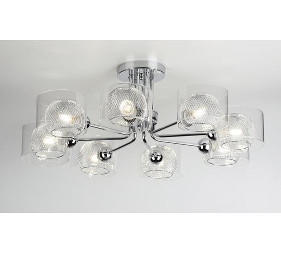 Люстра Rivoli 3034308 Mod S8 CR 8хE14 40W Б0037689