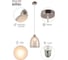 Подвес Rivoli 3044201 Dolce P1 хром Е27х1 60W Б0044407 7