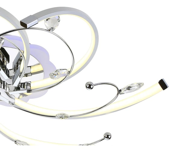 Люстра Rivoli 6003107 Mulinello PL7 CR 63W LED 4000K Б0038150