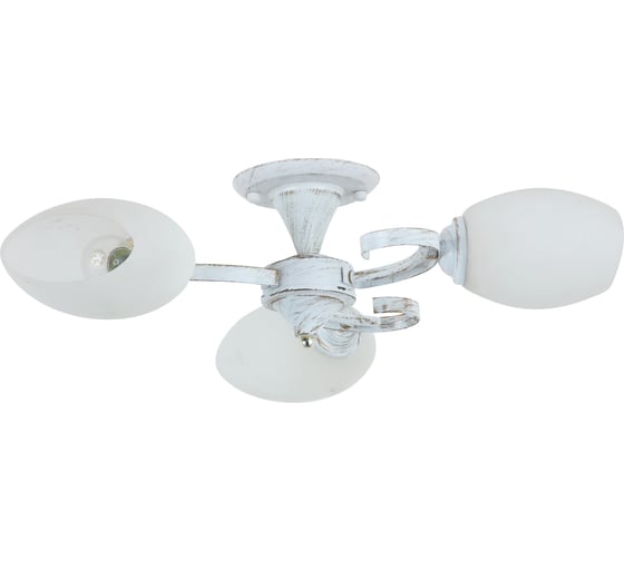 Люстра Rivoli 9011303 Vitto Р3 белый/золото 3хE27 40W Б0044464