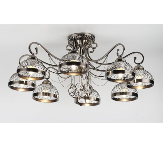 Люстра Rivoli 5032308 Cofanetto S8AB 8хE27 60W Б0037728