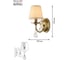 Бра Rivoli 2036401 Nicoletta A1 AB 1хE14 40W Б0038469 6