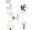 Бра Rivoli 3020401 Congelato A1 CR 1хE14 40W Б0038044 4