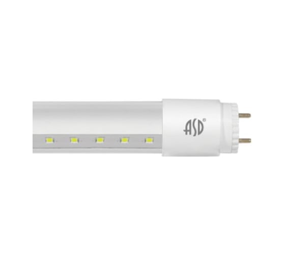 Светодиодная лампа ASD LED-T8-П-std 20Вт 230В G13 4000К 1620Лм 1200мм прозрачная 4690612025827