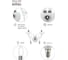 Бра Rivoli 1003402 Sposa A2 CR 2хE14 40W Б0037772 4