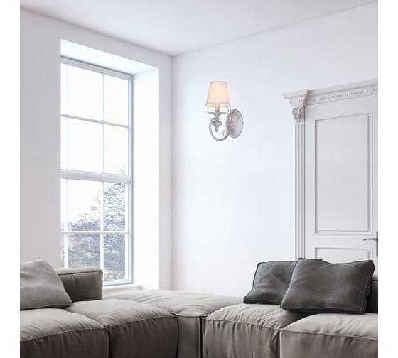 Бра Rivoli 2034401 Filomena A1 WG 1хE14 40W Б0038463