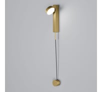 Настенный светодиодный светильник Elektrostandard Orco LED диммируемый 40112/LED латунь a066405