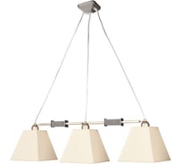 Люстра Benetti Modern Piramidi коллекция MOD-422, никель/бежевый, 3xE27 MOD-422-5890-03/C