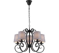 Люстра Benetti Classic Riccioli коллекция CLS-008, черный, 5хE14 CLS-008-8087-05/C