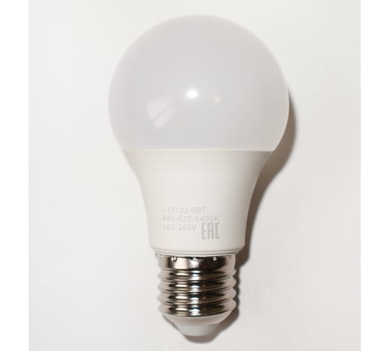 Светодиодная лампа I-WATT 9Вт 6400К 165-265V A60 E27 i-17122