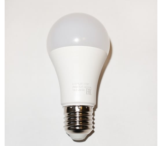 Светодиодная лампа I-WATT 17Вт 4200К 165-265V A60 E27 i-17127
