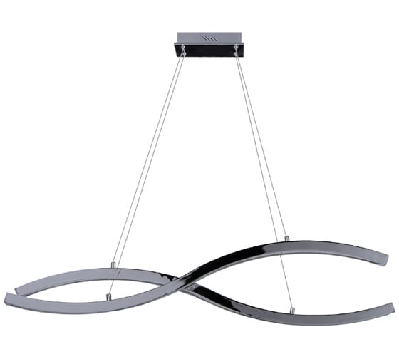 Светодиодная люстра Benetti LED Geometria LED-025, хром, 60Вт, 3000K, 3400 Lm LED-025-6000-02/C