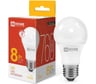 Светодиодная лампа IN HOME LED-A60-VC 8Вт 230В Е27 3000К 760Лм 4690612024004
