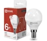 Светодиодная лампа IN HOME LED-ШАР-VC 6Вт 230В Е14 4000К 570Лм 4690612020518