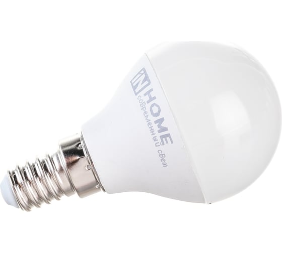 Светодиодная лампа IN HOME LED-ШАР-VC 8Вт 230В Е14 6500К 760Лм 4690612024882