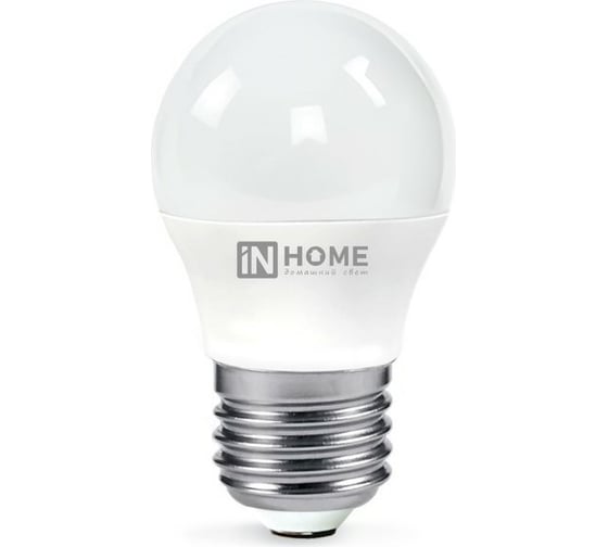 Светодиодная лампа IN HOME LED-ШАР-VC 11Вт 230В Е27 4000К 1050Лм 4690612020617 16034082