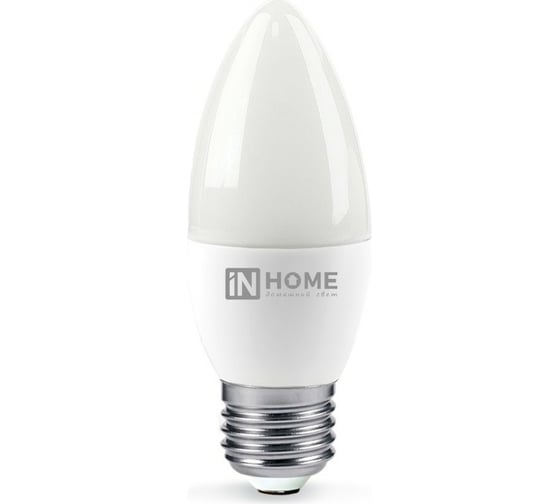 Светодиодная лампа IN HOME LED-СВЕЧА-VC 11Вт 230В Е27 4000К 1050Лм 4690612020495