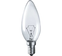 Лампа Navigator ДС 60вт B35, 230в. Е14 94304