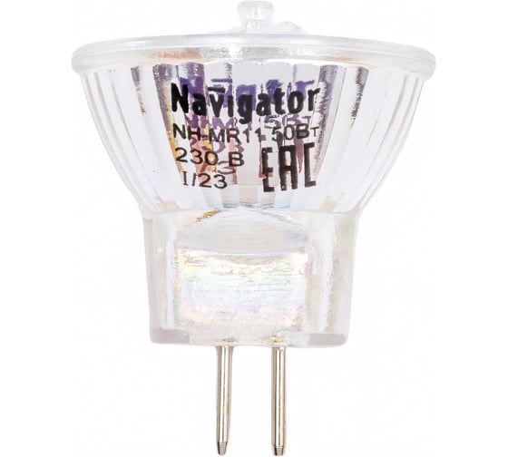 Лампа Navigator КГМ 50вт 220в, GU5.3, 35мм 94224