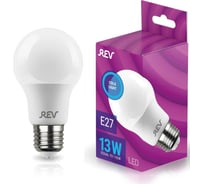 Светодиодная лампа REV A60 Е27 13W, 6500K, дневной свет 32529 1