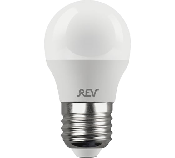 Светодиодная лампа REV G45 Е27 9W, 6500K, дневной свет 32519 2