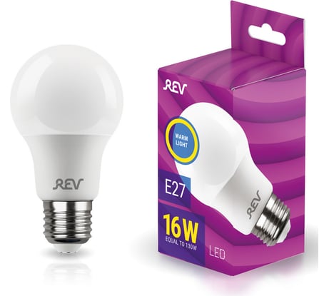 Светодиодная лампа REV A60 Е27 16W, 2700K 32402 7