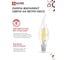 Светодиодная лампа IN HOME LED-СВЕЧА НА ВЕТРУ-deco 9Вт 230В Е14 3000К 810Лм прозрачная 4690612026220 6