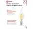 Светодиодная лампа IN HOME LED-СВЕЧА НА ВЕТРУ-deco 9Вт 230В Е14 3000К 810Лм прозрачная 4690612026220 7