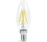 Светодиодная лампа IN HOME LED-СВЕЧА-deco 9Вт 230В Е14 4000К 810Лм прозрачная 4690612026206 1