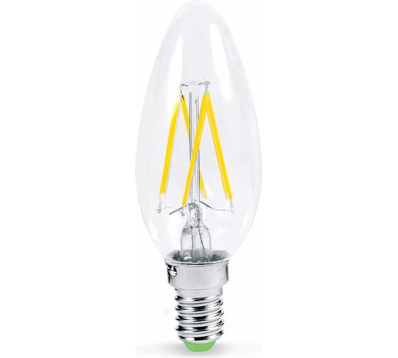 Светодиодная лампа IN HOME LED-СВЕЧА-deco 7Вт 230В Е14 3000К 810Лм прозрачная 4690612007601