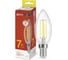 Светодиодная лампа IN HOME LED-СВЕЧА-deco 7Вт 230В Е14 3000К 810Лм прозрачная 4690612007601 2