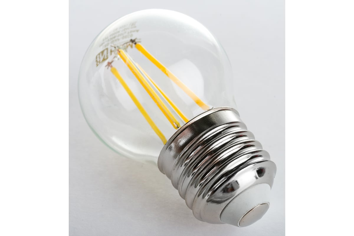 Светодиодная лампа IN HOME LED-ШАР-deco 9Вт 230В Е27 4000К 810Лм ...