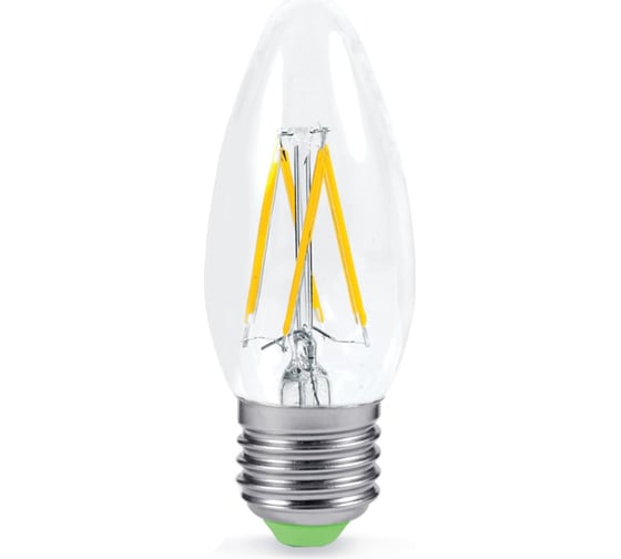 Светодиодная лампа IN HOME LED-СВЕЧА-deco 7Вт 230В Е27 3000К 630Лм прозрачная 4690612016382