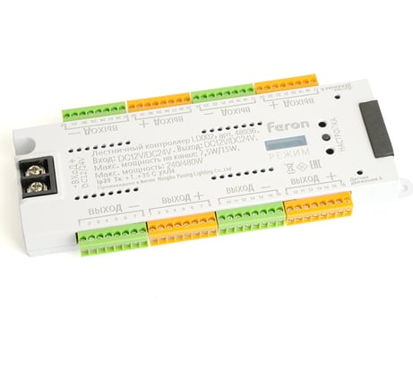 Лестничный котроллер для светодиодной лентыFERON LD002 12/24V IP20 48936