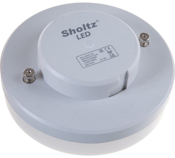 Светодиодная лампа Sholtz 6Вт GX53 4200K 220В LGX4145