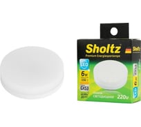 Светодиодная лампа Sholtz 6Вт GX53 2700K 220В LGX3098