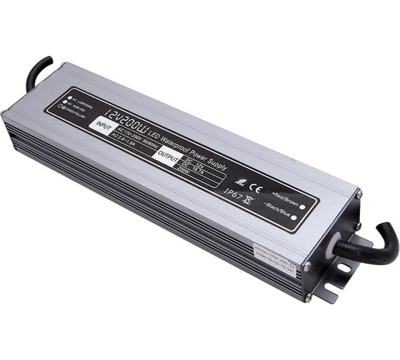 Влагозащитный блок питания SWG MINI Al TPW, 200W 12V, MTPW-200-12 00-00001277
