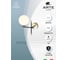 Бра ARTE LAMP ARKAB A2225AP-1BK 3