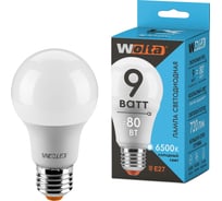 Лампа WOLTA LX A60 E27 9W 6500K 30W60BL9E27