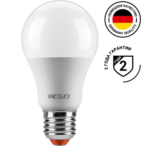 Лампа WOLTA LX A60 E27 15W 6500K 30W60BL15E27