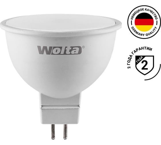Лампа WOLTA LX MR16 GU5.3 6W 6500K 30WMR16-220-6GU5.3