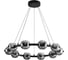 Подвесная люстра ARTE LAMP MARKAB A2471LM-20BK 1
